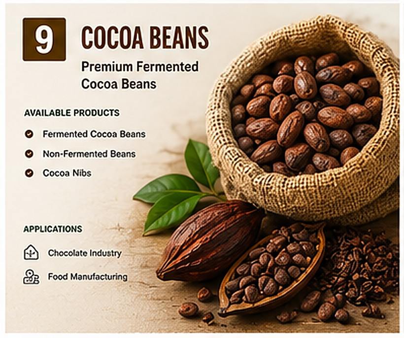 Indonesian Sulawesi fermented cocoa beans for export